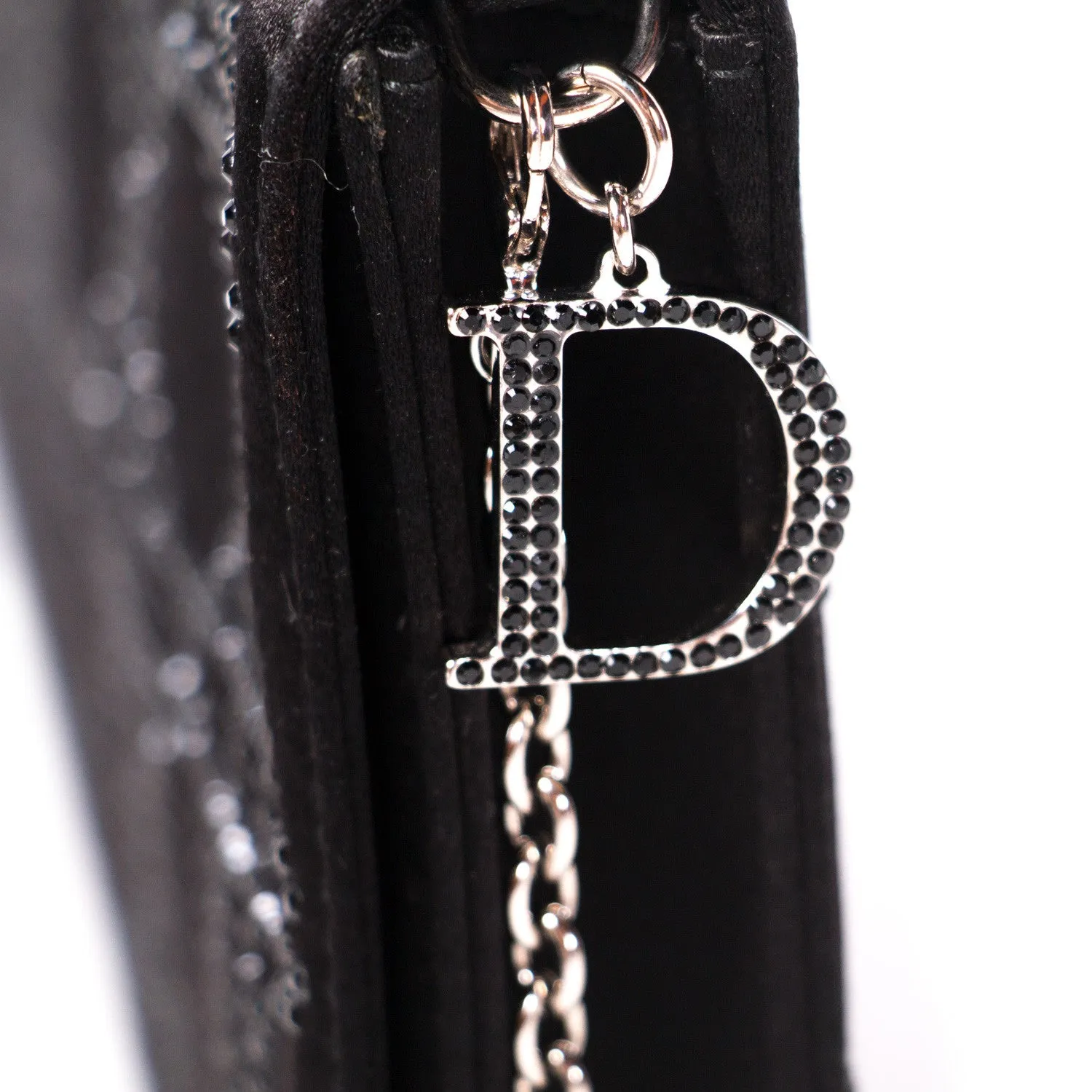 Christian Dior Lady Dior Satin Clutch