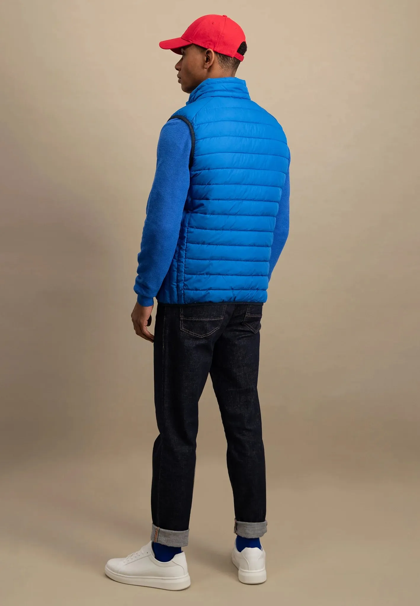 FYNCH HATTON Quilted Gilet - Men's – Strong Blue