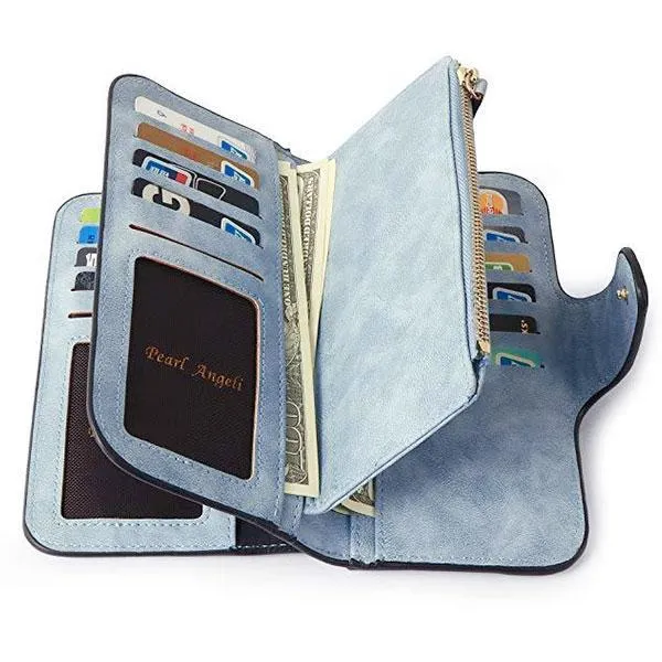 Retro Glamorous Multiple Slots Women Wallets